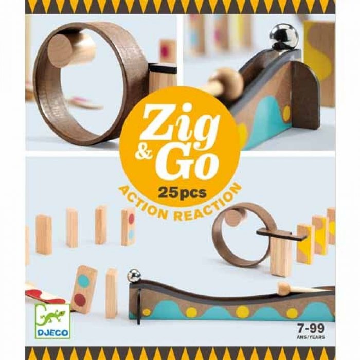 Djeco Zig & Go - 25 Pcs
