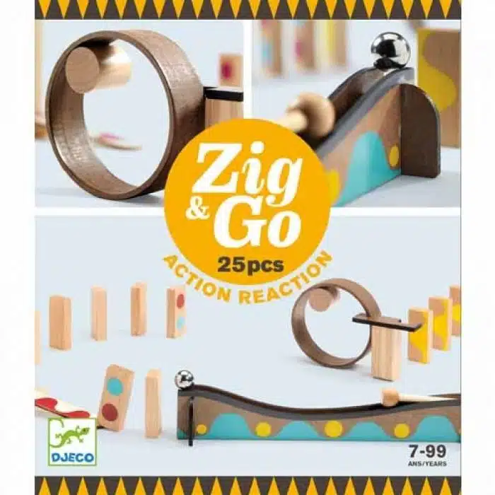 Djeco Zig & Go - 25 Pcs