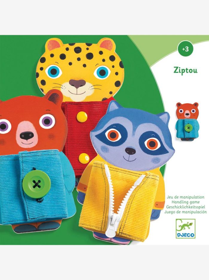 Djeco ziptou lacing