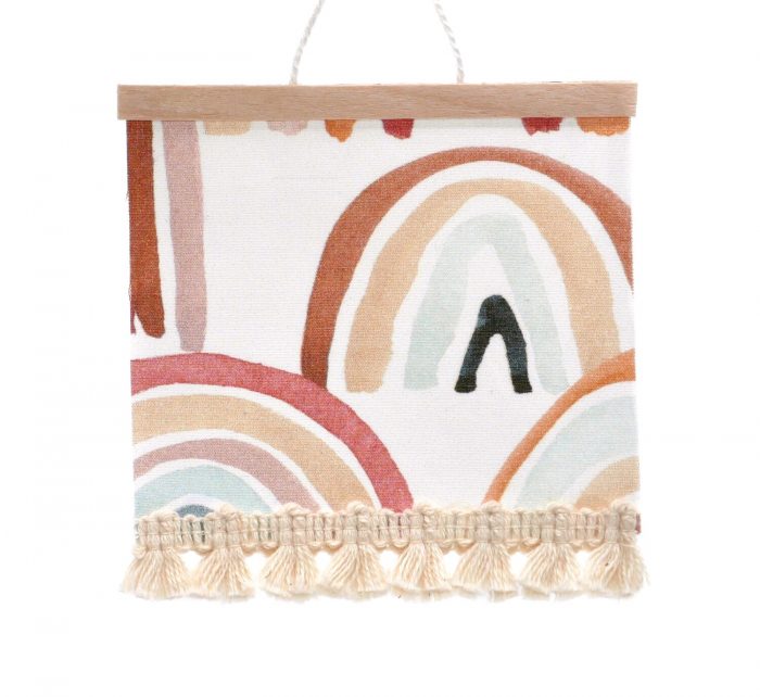 Rainbow pastel wandkleed felou