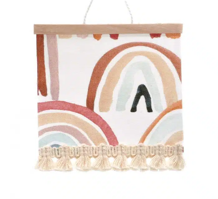 Rainbow pastel wandkleed felou