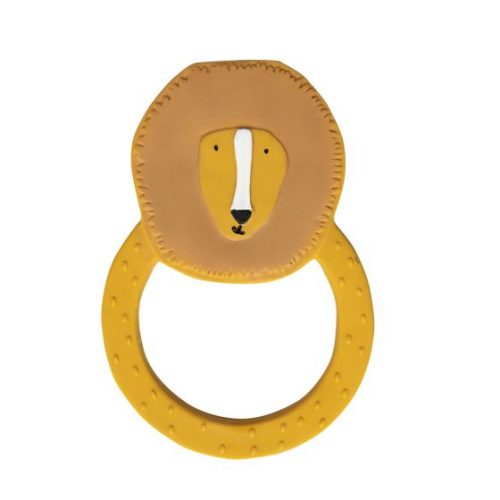 Natuurlijk rubber ronde bijtring - Mr. Lion