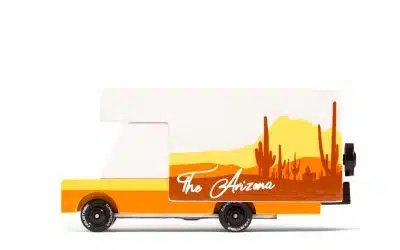 Candylab Toys Arizona RV van de zijkant