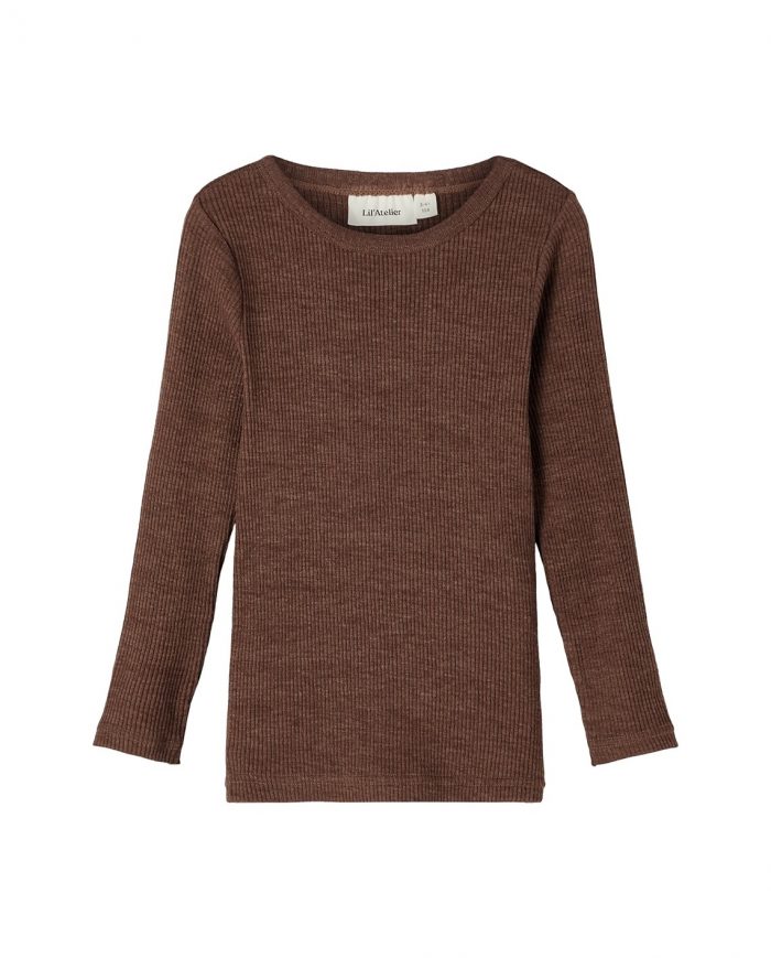 LilAtelier_NMNECHO_LS_XSLIM_Top_Chestnut_KleinePlaneet