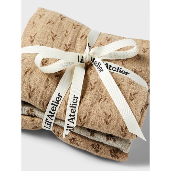 Lil Atelier 3 Pack Nappies Aop