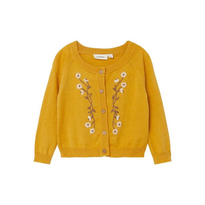 Lil Atelier Ls Short Knit Card Sp