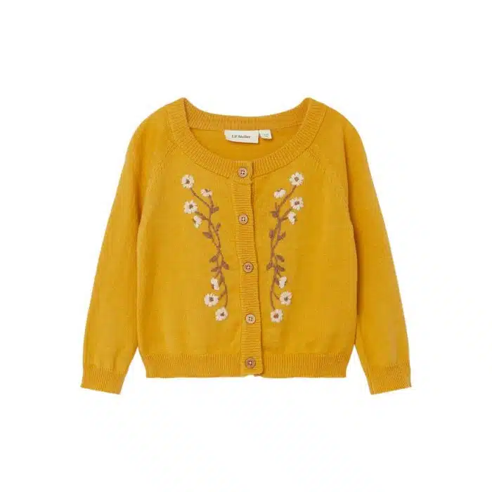 Lil Atelier Ls Short Knit Card Sp