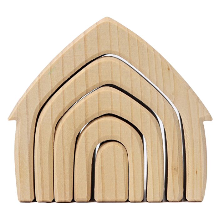 grimm's houten speelhuis natural