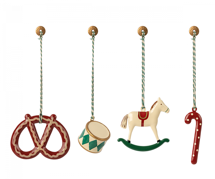 Maileg Metal Kerstornament set - Peter`s Christmas