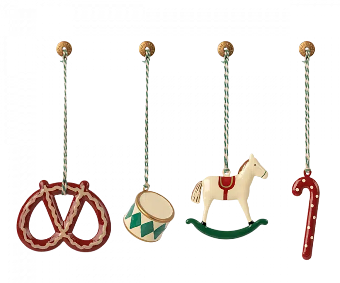 Maileg Metal Kerstornament set - Peter`s Christmas