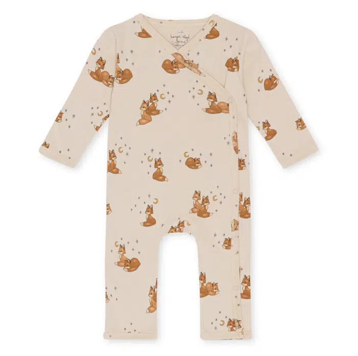 Konges Slojd Classic Onesie Gots Foxie