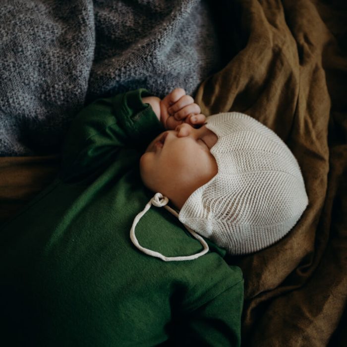 baby bonnet sand