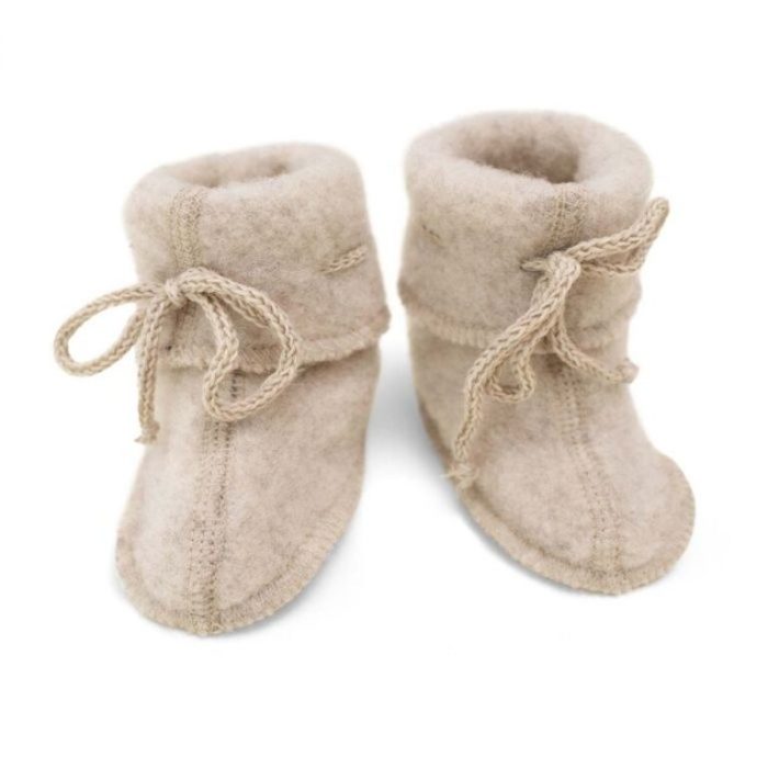 baby bootees sand