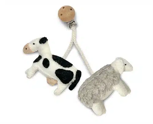 gamcha mobiel kinderwagen schaap koe