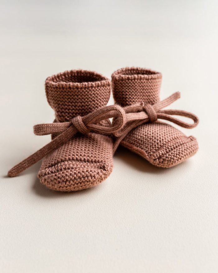 hvid booties terracotta