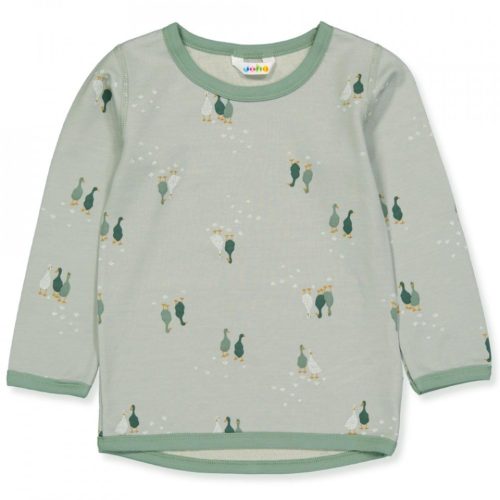 Joha Blouse met lange mouwen Ganzen Mintgroen
