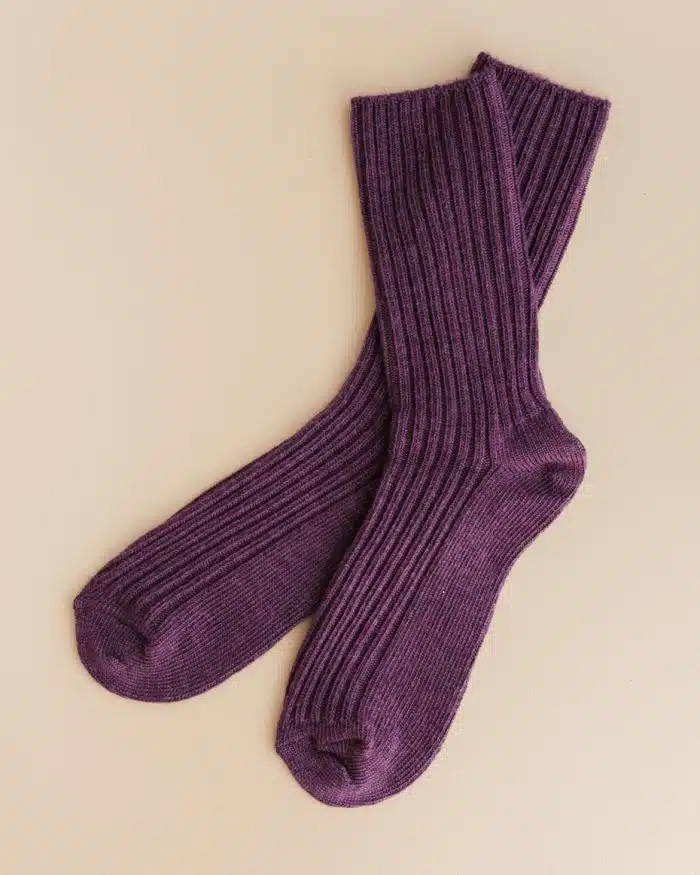 joha wollen sokken aubergine