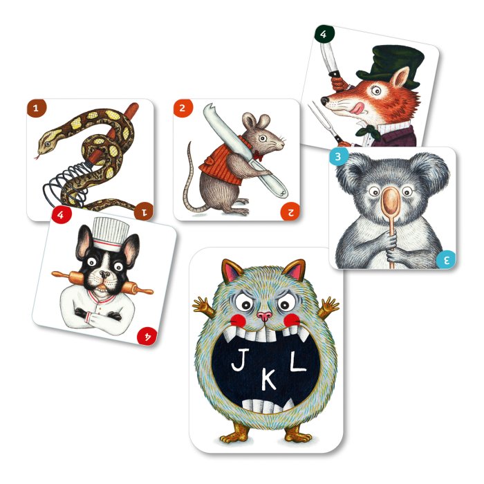 Djeco Kaartspel ABC Miam - Afbeelding 2
