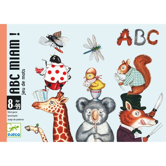 Djeco Kaartspel ABC Miam Kleine Planeet