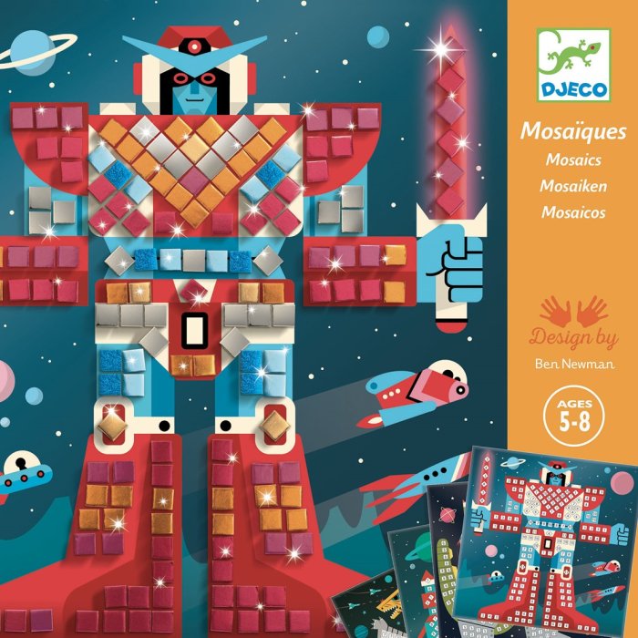 Kleine Planeet Djeco Mosaic Sets - Space Battle