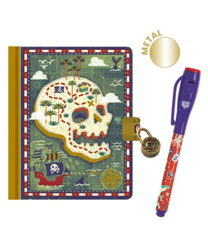 Djeco Steve little secret notebook - Magic pen