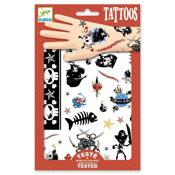Djeco Tattoos Pirates Kleine Planeet