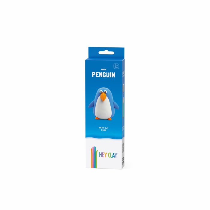 Hey Clay Birds Penguin