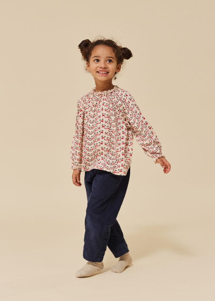 Konges Slojd Chleo Blouse Gots - Esta Rouge