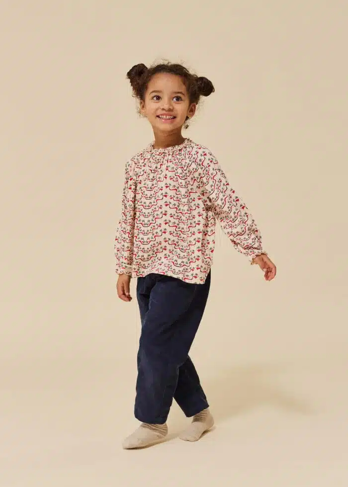 Konges Slojd Chleo Blouse Gots - Esta Rouge