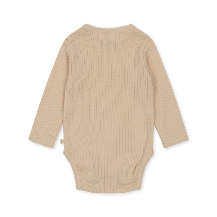 Konges Slojd Minnie Romper Gots - Brazilian Sand - Afbeelding 2