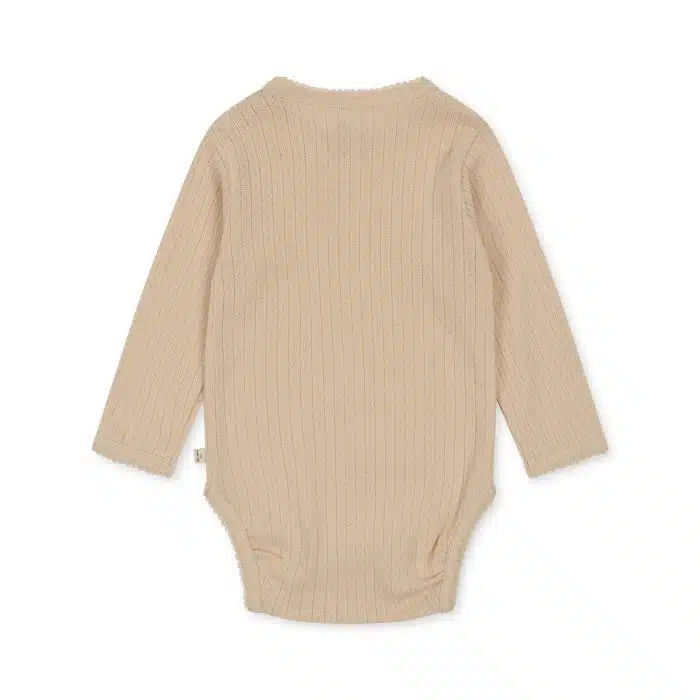 Konges Slojd Minnie Romper Gots - Brazilian Sand - Afbeelding 2
