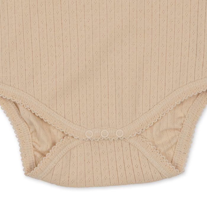 Konges Slojd Minnie Romper Gots - Brazilian Sand - Afbeelding 5
