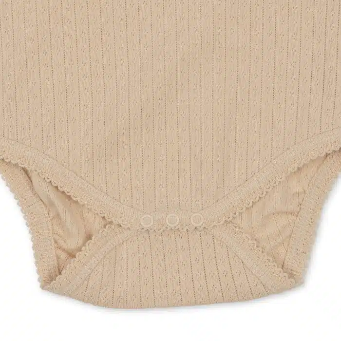 Konges Slojd Minnie Romper Gots - Brazilian Sand - Afbeelding 5