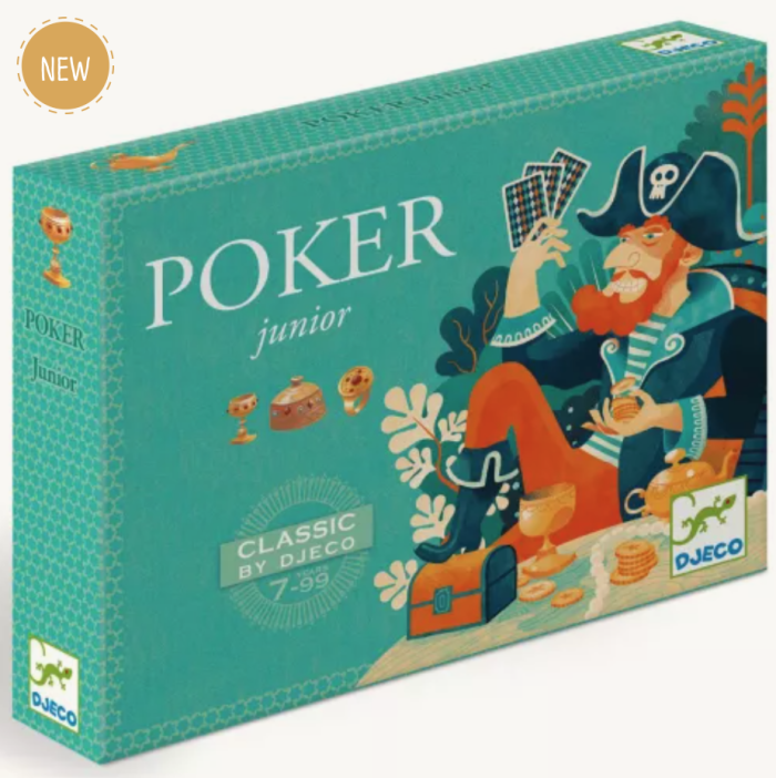 Djeco Classic Game - Pocker Junior Kleine Planeet