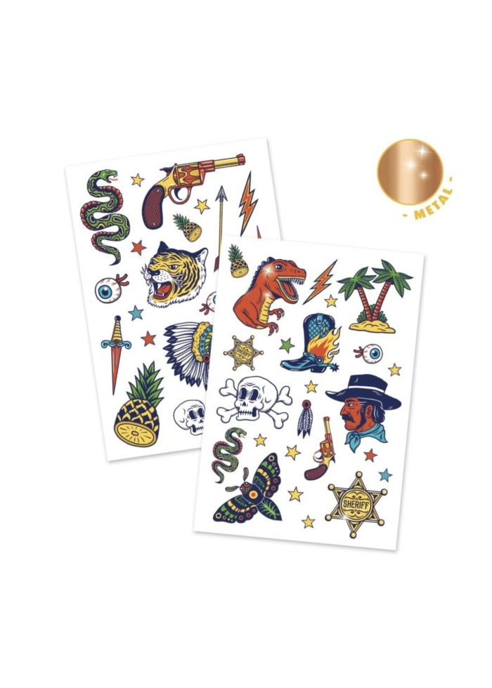 Kleine Planeet Djeco Tattoos - Pirates