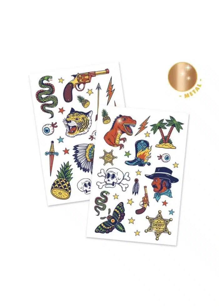 Kleine Planeet Djeco Tattoos - Pirates