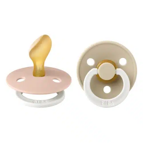 BIBS speen latex 2 pack ANATOMIC - Blush GLOW/Vanilla