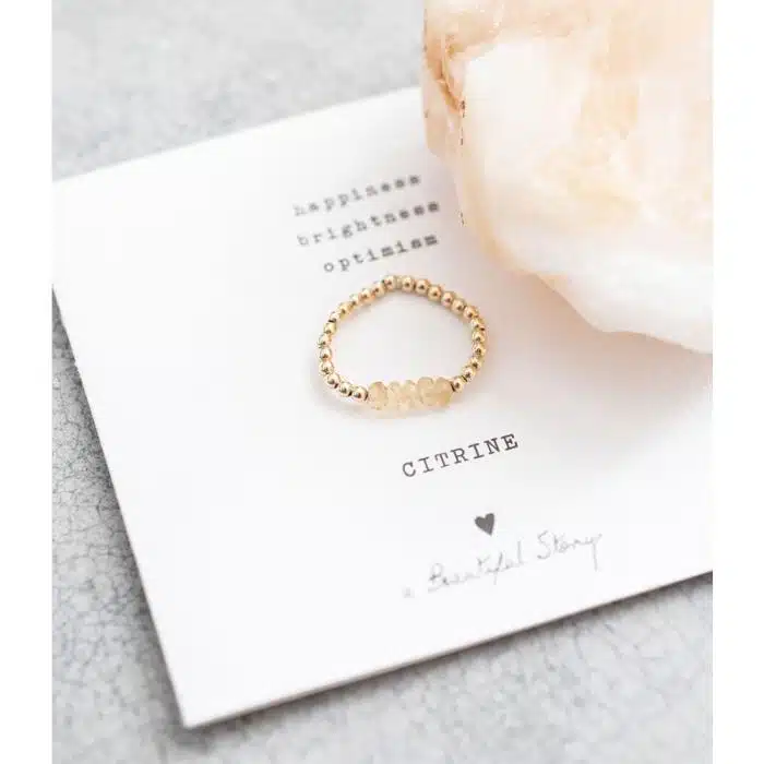 Beauty Citrine GC Ring