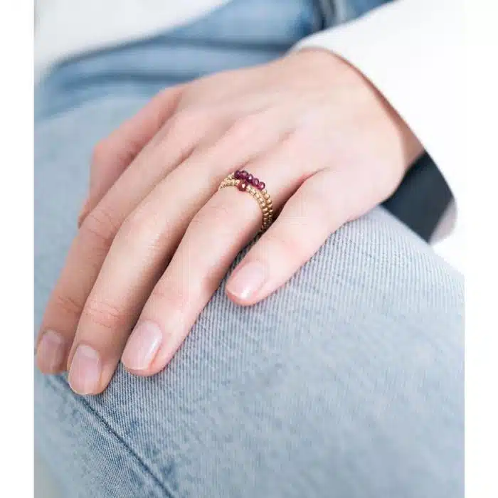 Beauty Garnet GC Ring - Afbeelding 2