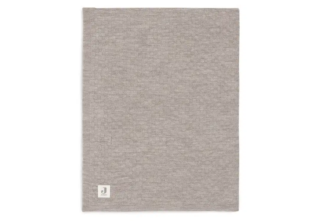 Deken-Wieg-75x100cm-Weave-Knit-Merino-wool-Funghi