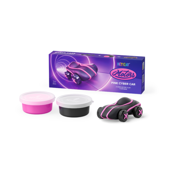 Hey Clay Cyber Car Pink - 2 cans - Afbeelding 2