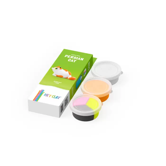 Hey Clay Fluffy Pets Perzische Cat - Afbeelding 2