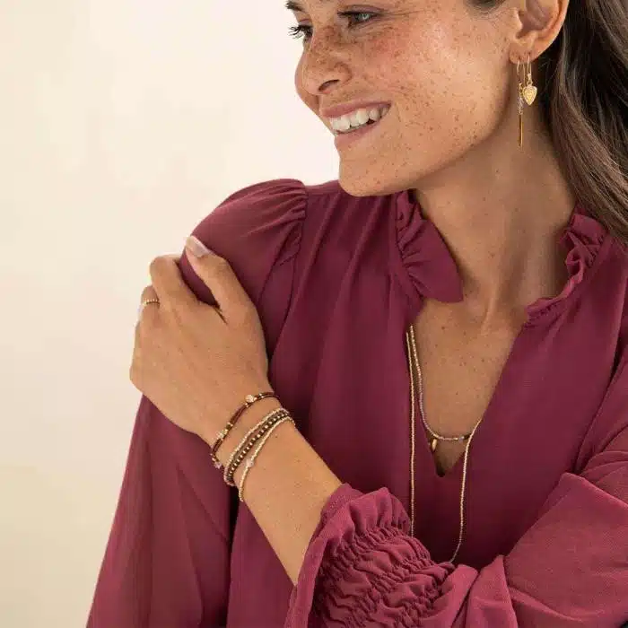 Honor Rose Quartz Bracelet GC - Afbeelding 2