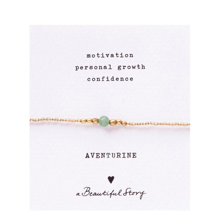 Iris Card Aventurine Bracelet GC