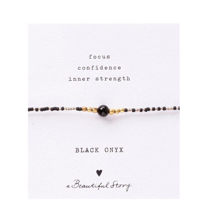 Iris Card black Onyx Bracelet GC