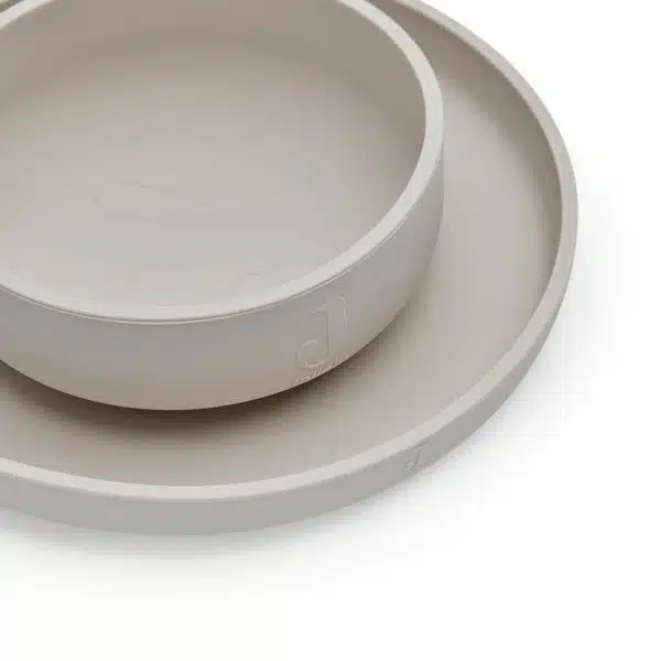 Kinderserviesset-Siliconen-nougat