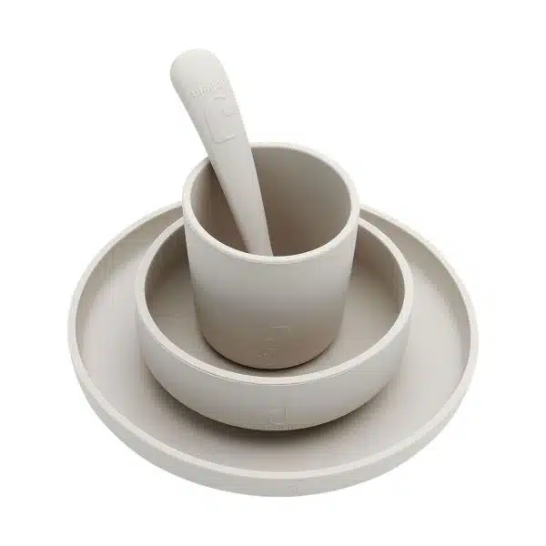 Kinderserviesset-Siliconen-nougat