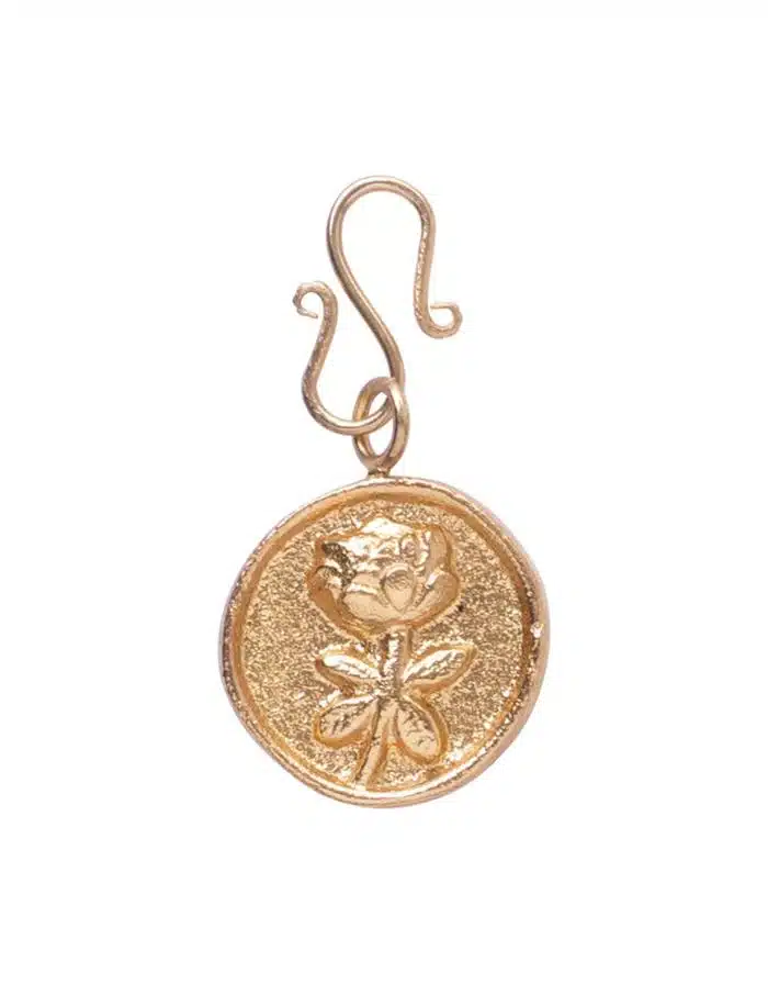 Mix & Match Rose Vintage Coin Charm GP