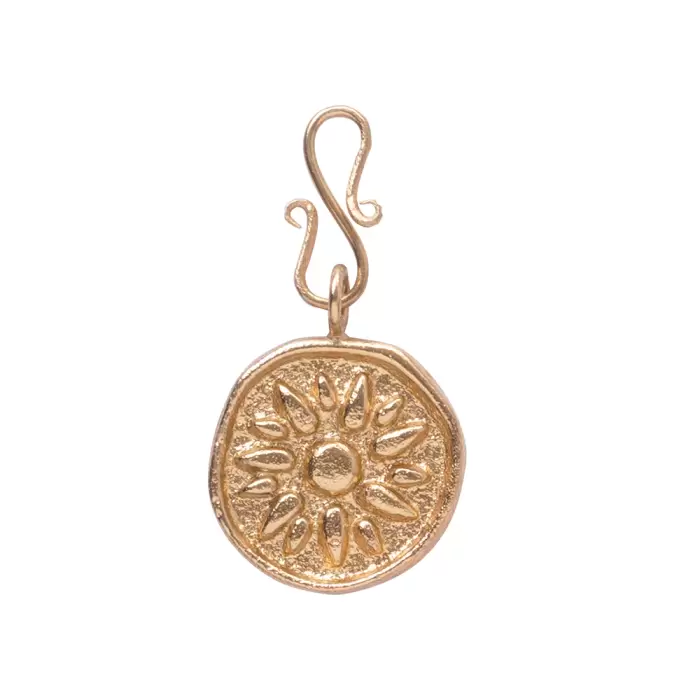 Mix & Match Sun Vintage Coin Charm GP