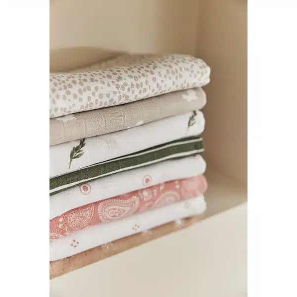 Monddoekje Hydrofiel Dotted 3pack - Afbeelding 2